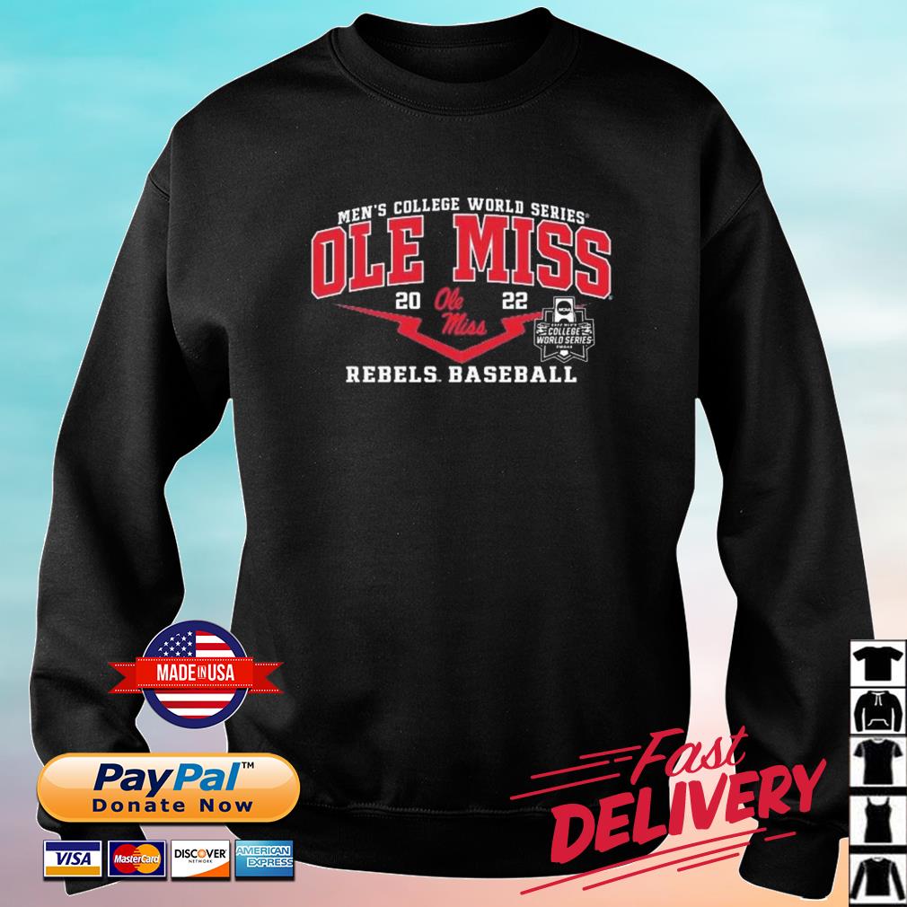 Ole Miss Rebels 2022 Baseball CWS Single Team Shirt sweater