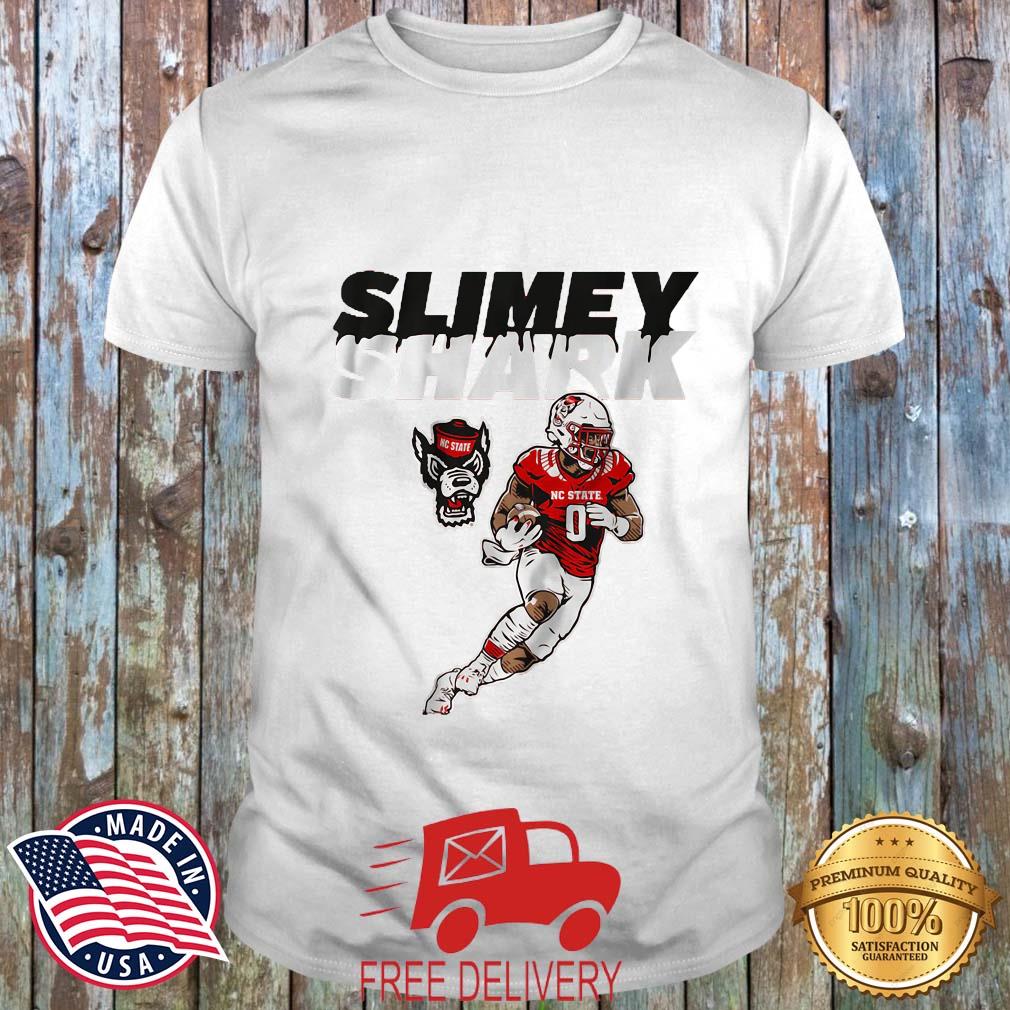 NC State Football Demie Sumo-karngbaye Slimey Shark Shirt