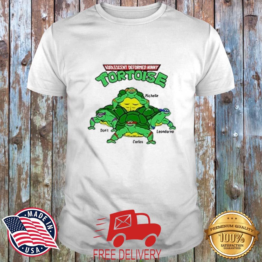 Ninja Turtles Adolescent Deformed Ninny Tortoise Shirt