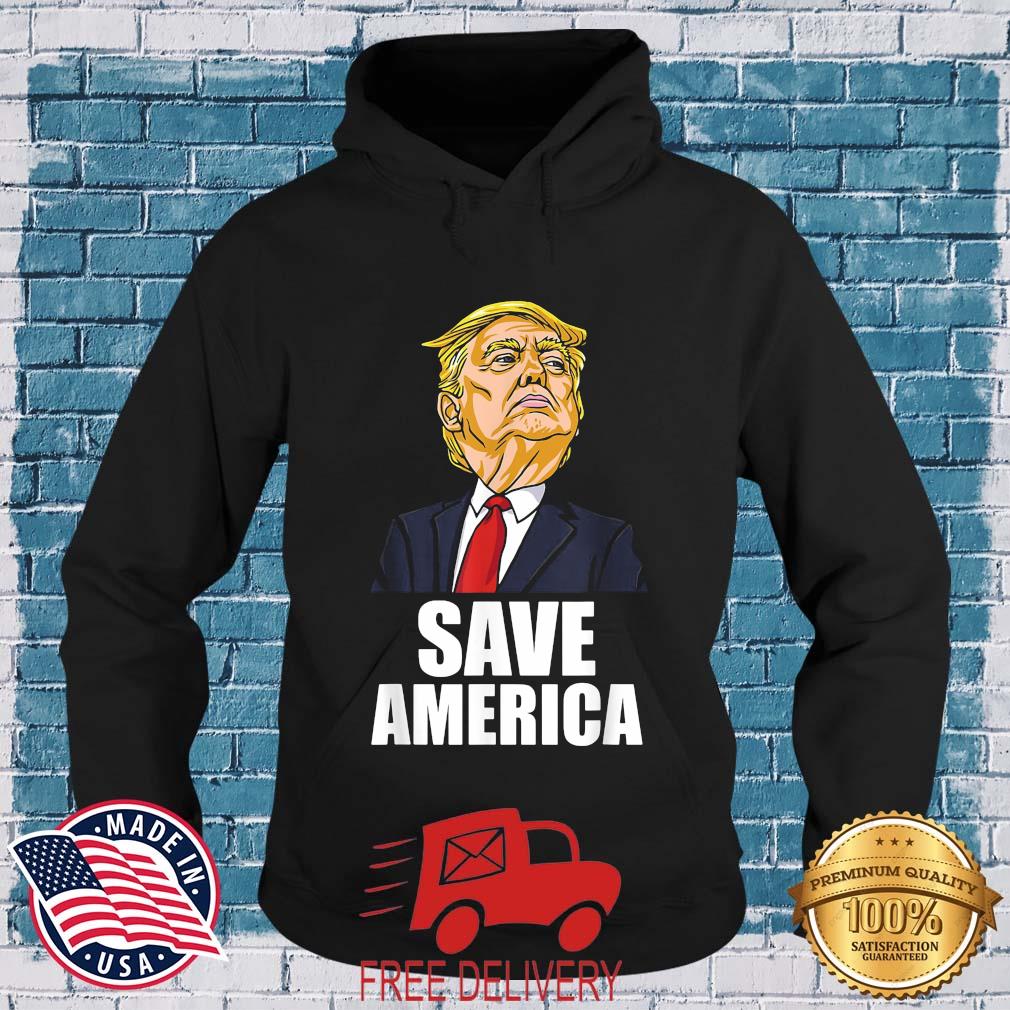Save America Donald Trump T-Shirt MockupHR hoodie den