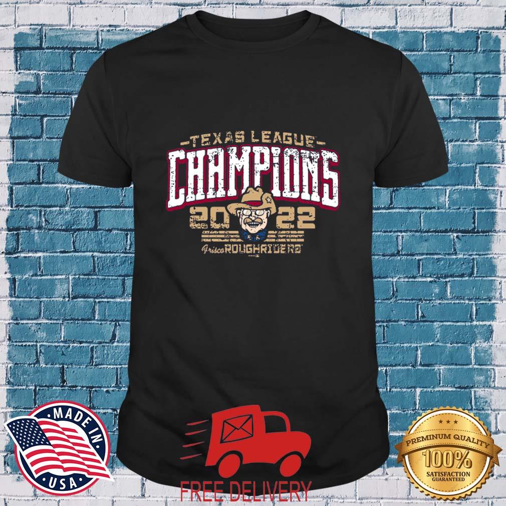 Texas League Champions 2022 Riders Roughriders Shirt